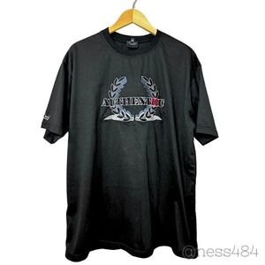 TEN TOES DOWN Authentic Mens Black T‎ Shirt Laurel Wreath Graphic XXL